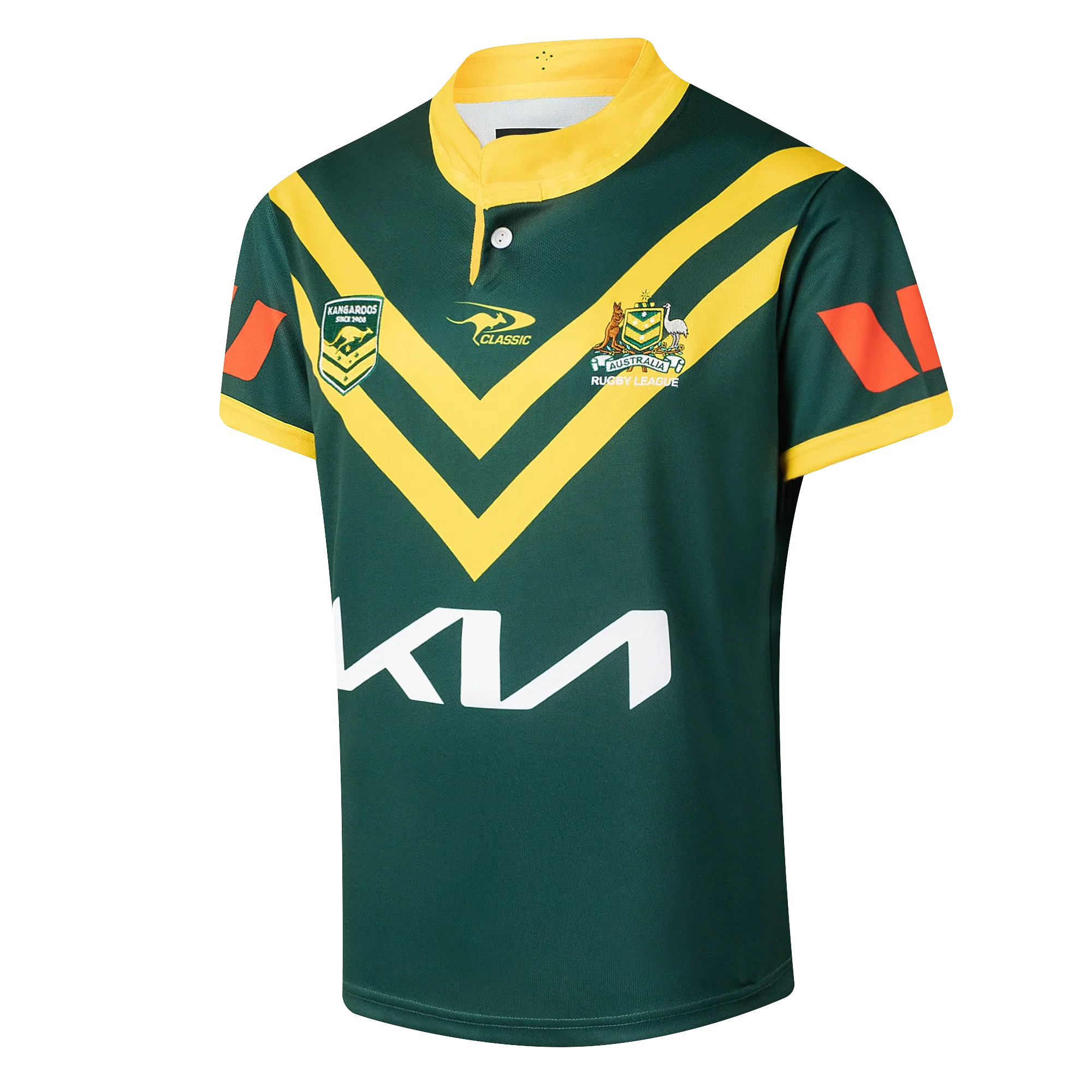 Kangaroos オーストラリア代表　ユニフォーム⭐︎ Australian Kangaroos 2026 Mens Home Jersey - SPORTFIRST HERVEY BAY