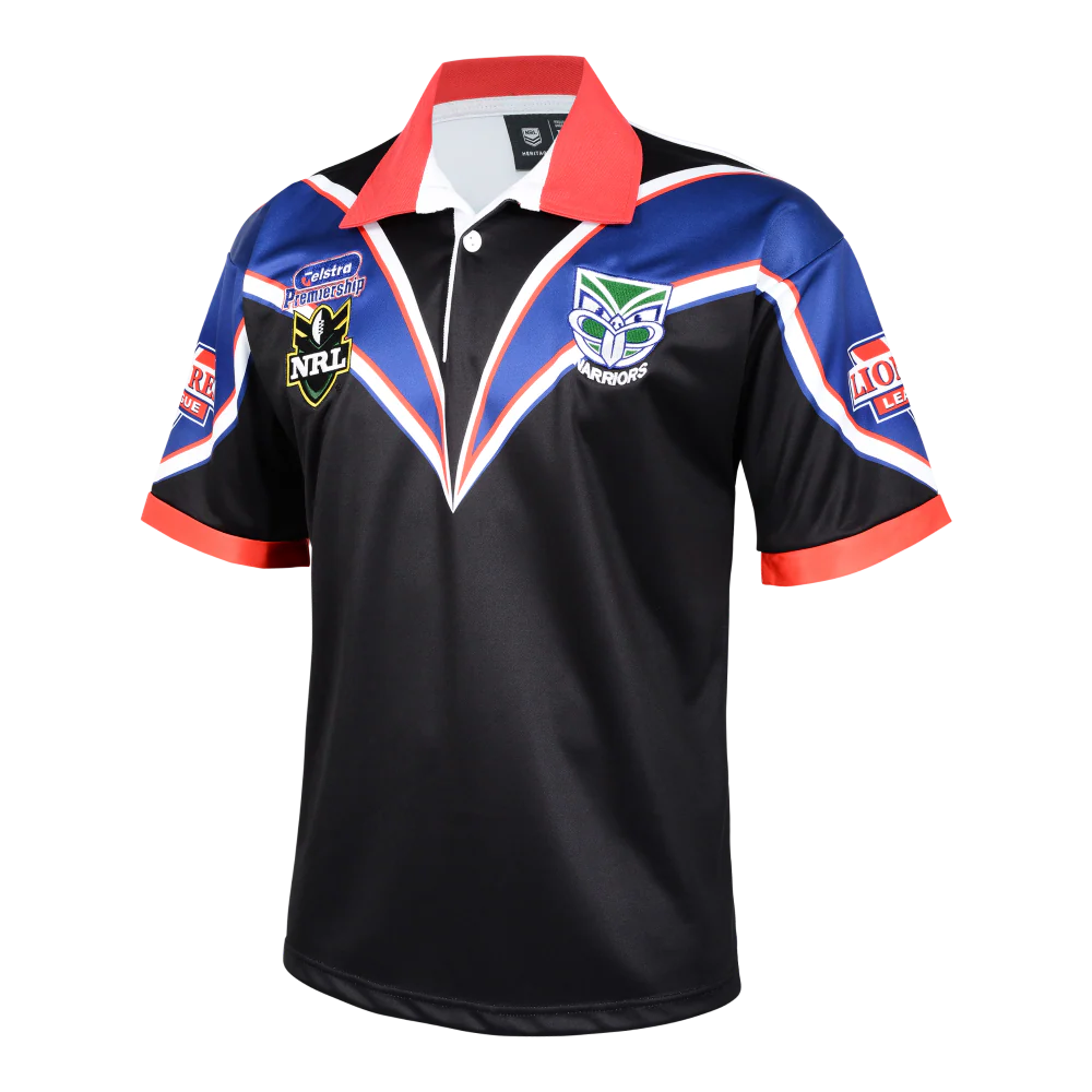 WARRIORS(NRL) レトロタイプ オルタネイト ラグビージャージ New Zealand Warriors 2001 Retro Jersey - SPORTFIRST HERVEY BAY