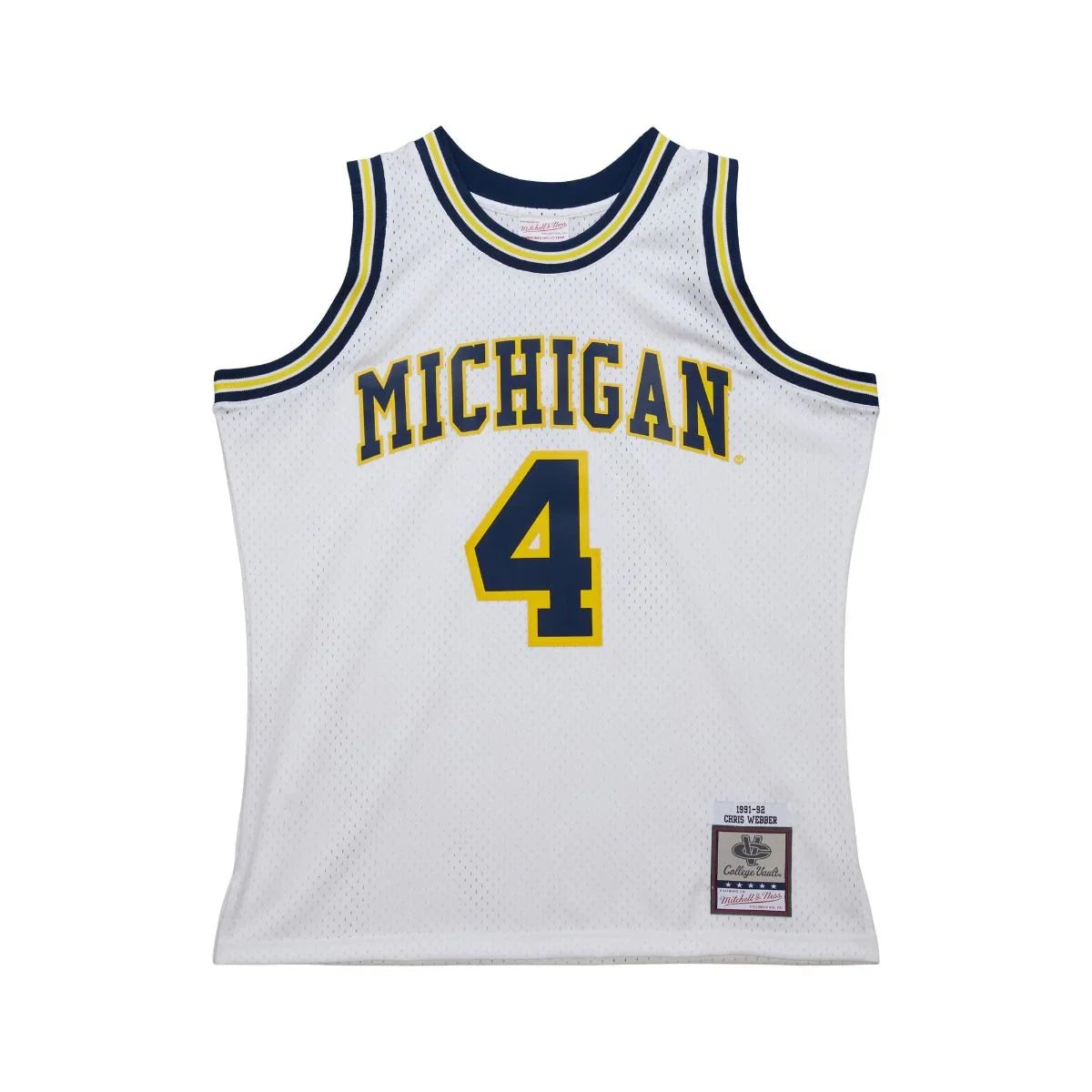Mitchell Ness Chris Webber Michigan Wolverines NCAA Jersey