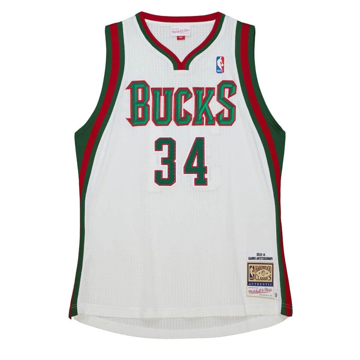 milwaukee bucks home jersey