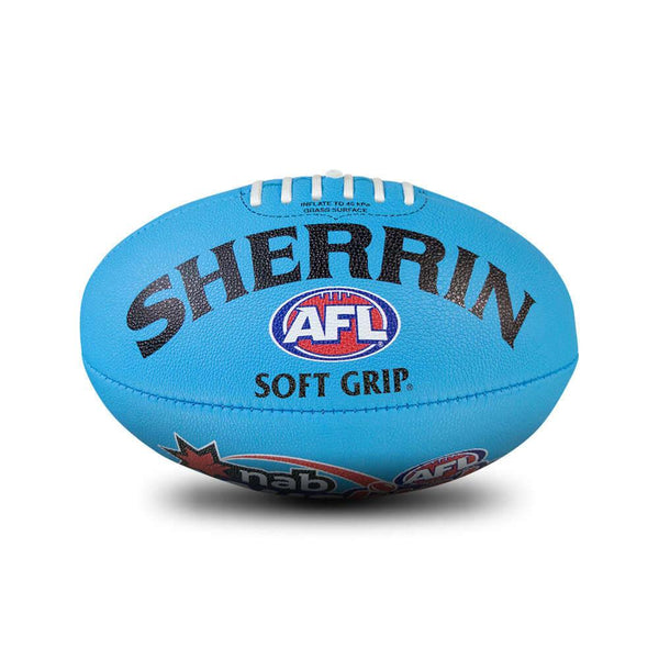 Sherrin AFL Aus Kick Soft Grip Football - SPORTFIRST HERVEY BAY