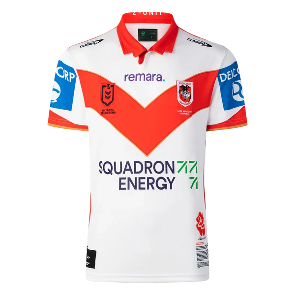 St George Dragons 2025 Mens Anzac Round Jersey - SPORTFIRST HERVEY BAY