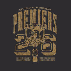 Sydney Roosters 2026 Mens Premiers Tee