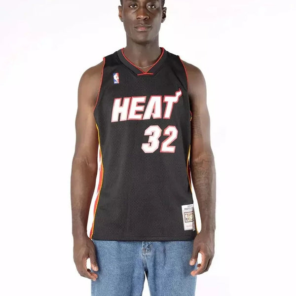 Miami heat mitchell hot sale and ness jersey