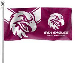 Manly Sea Eagles Pole Flag