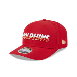Dolphins 970 Split Script Snapback Cap