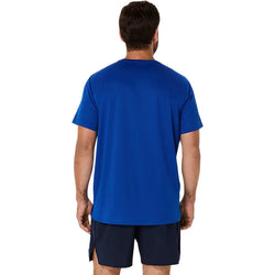 Asics Silver Short Sleeved Mens Tee