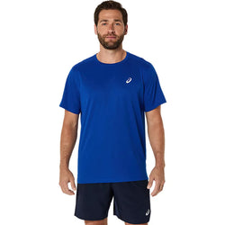 Asics Silver Short Sleeved Mens Tee