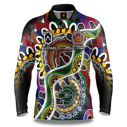 2024 Indigenous All Stars Fishing Shirt - SPORTFIRST HERVEY BAY
