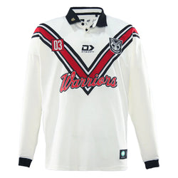 New Zealand Warriors 2026 Mens 03 Fauxback Traditional Polo