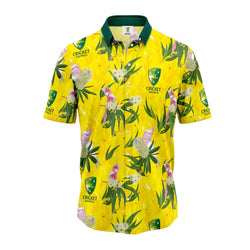 Cricket Australia Flamin Galah Hawaiian Shirt