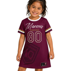 QLD Maroons Origin Force T-Shirt Dress