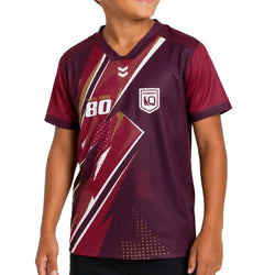 QLD Maroons Thunderstruck Kids Tee