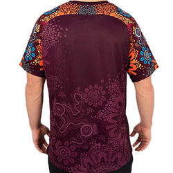 Brisbane Broncos 2026 Mens Indigenous Run Out Tee