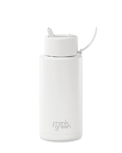 Frank Green - 1L Ceramic Reusable Bottle with Straw