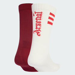 Adidas Arsenal FC 2 Pack Adult Crew Socks