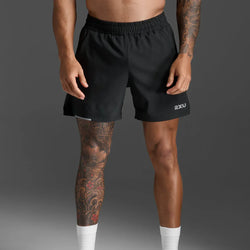 2XU Mens Aero 5 Inch Shorts - SPORTFIRST HERVEY BAY