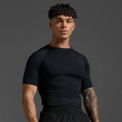 2XU Mens Core Compression Short Sleeve Top - SPORTFIRST HERVEY BAY