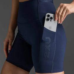 2XU Womens Form Stash Hi-Rise Bike Short - SPORTFIRST HERVEY BAY