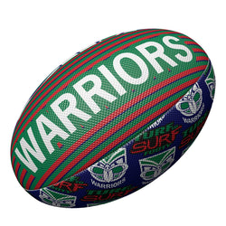 New Zealand Warriors Steeden NRL Turf To Surf Ball