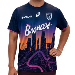 Brisbane Broncos 2026 Mens Run Out Tee