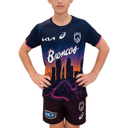 Brisbane Broncos 2026 Youth Run Out Tee