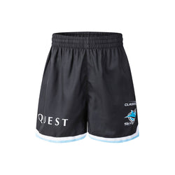 Cronulla Sharks 2026 Mens Performance Gym Shorts