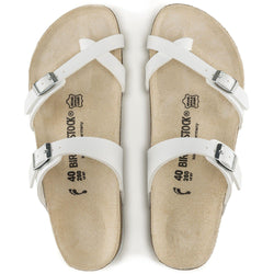 Birkenstock Mayari  White Leather (Regular)