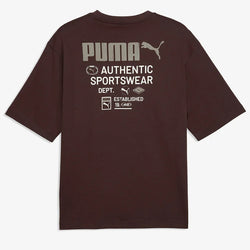 Puma Graphics Boxy Utility Mens Tee