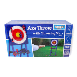 Formula Sports Axe Throw With Ninja Stars Game