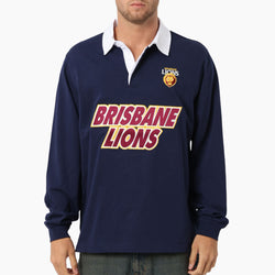 Brisbane Lions Long Sleeve Polo