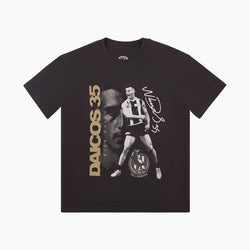Collingwood Magpies Nick Daicos Youth Signature Tee