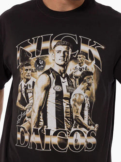 Collingwood Magpies Streetwear Player Tee Nick Daicos