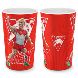 Sydney Swans Lenticular Tumbler - Heeney