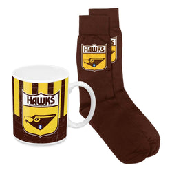 Hawthorn Hawks Heritage Mug & Sock Pack