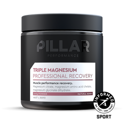 Pillar Performance 200g Jar Triple Magnesium Professional Recovery Powder