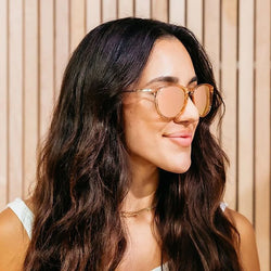 Blenders - North Park Sunglasses, Crystal Pink Fram /Pink Polarised Lens