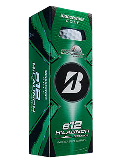 Bridgestone 3 Pack e12 Hi Launch Golf Balls