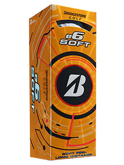 Bridgestone 3 Pack e6 Soft Golf Balls