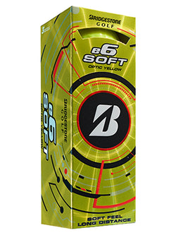 Bridgestone 3 Pack e6 Soft Golf Balls