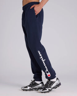 Champion Mens Script Cuff Track Pants