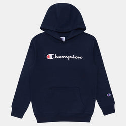 Champion Kids Script Hoodie