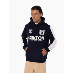Carlton Blues Throwback Logo Mens Hoodie