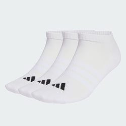 Adidas 3 Pack Cushioned Essentials Low Cut Socks