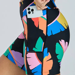 Abi and Joseph Endurance Dual Pocket Mid Thigh Tight