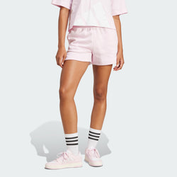 Adidas Essentials Small Logo Feel Cozy Womens Shorts