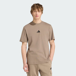 Adidas Essentials Small Logo Single Jersey Mens Tee