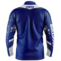 Canterbury Bulldogs Cyber Youth Fishing Shirt