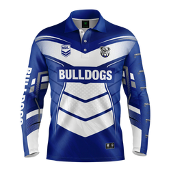Canterbury Bulldogs Cyber Fishing Shirt