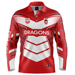 St George Dragons Cyber Fishing Shirt